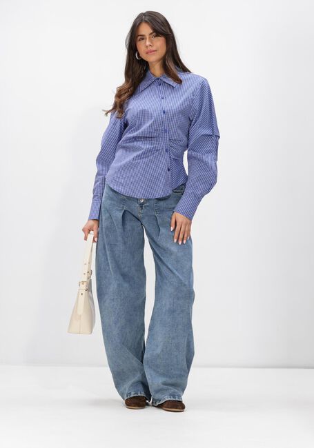 Blauwe CO'COUTURE Blouses ANIZA ASYM SHIRT - large