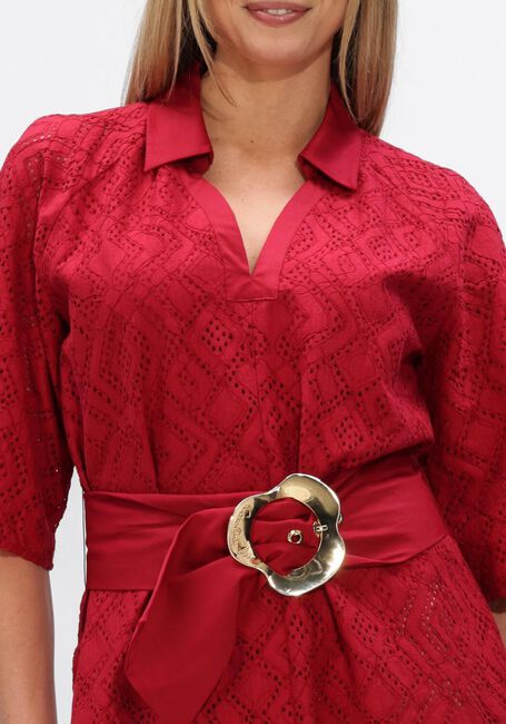 Rode CAROLINE BISS Maxi jurk 1155 - large