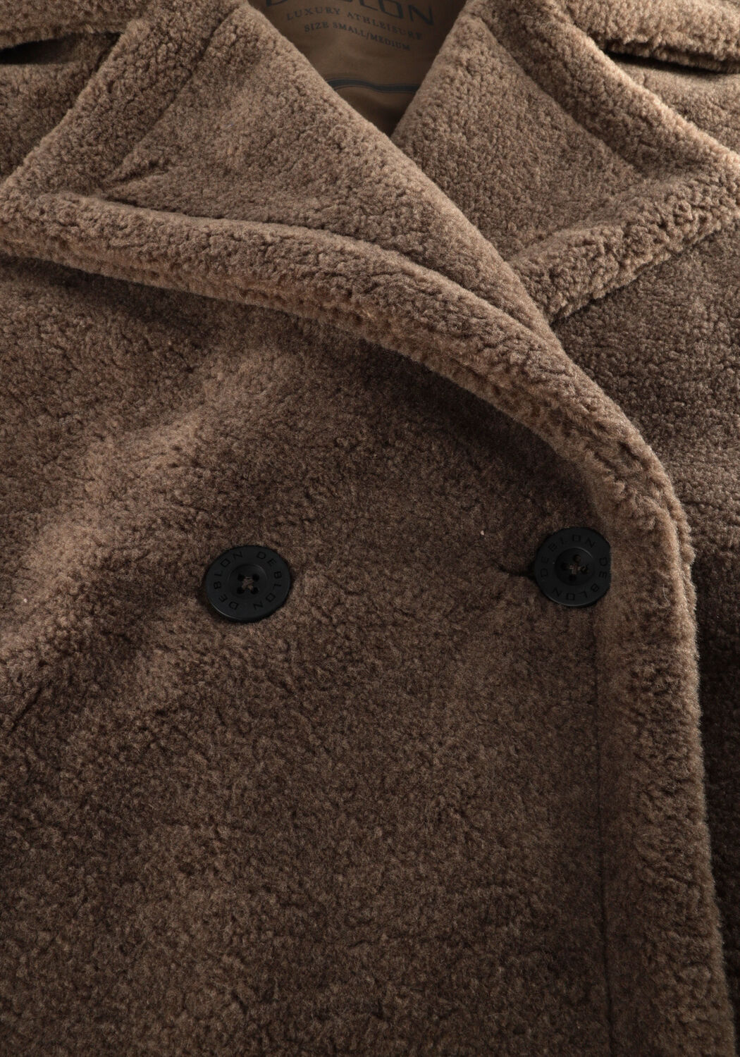 Bruine DEBLON SPORTS Teddy jas JAIMY BODYWARMER - large