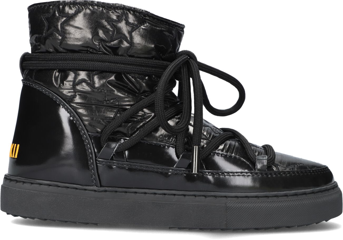 Inuikii Snowboots Dames Bomber Star, Maat: 37, Materiaal: Textiel, Kleur: Zwart
