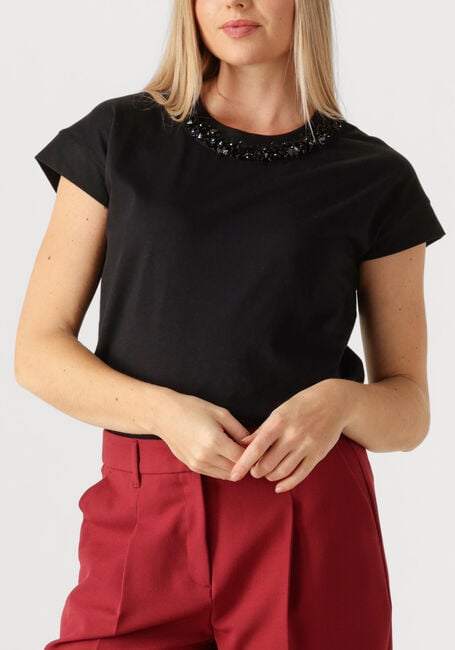 Zwarte LUISA CERANO T-shirt 338340/7921-00 - large
