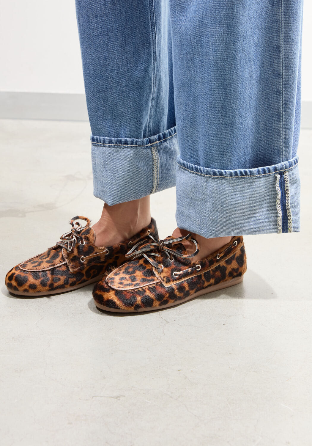 Bruine POSA Mocassins BOAT LOAFER - medium