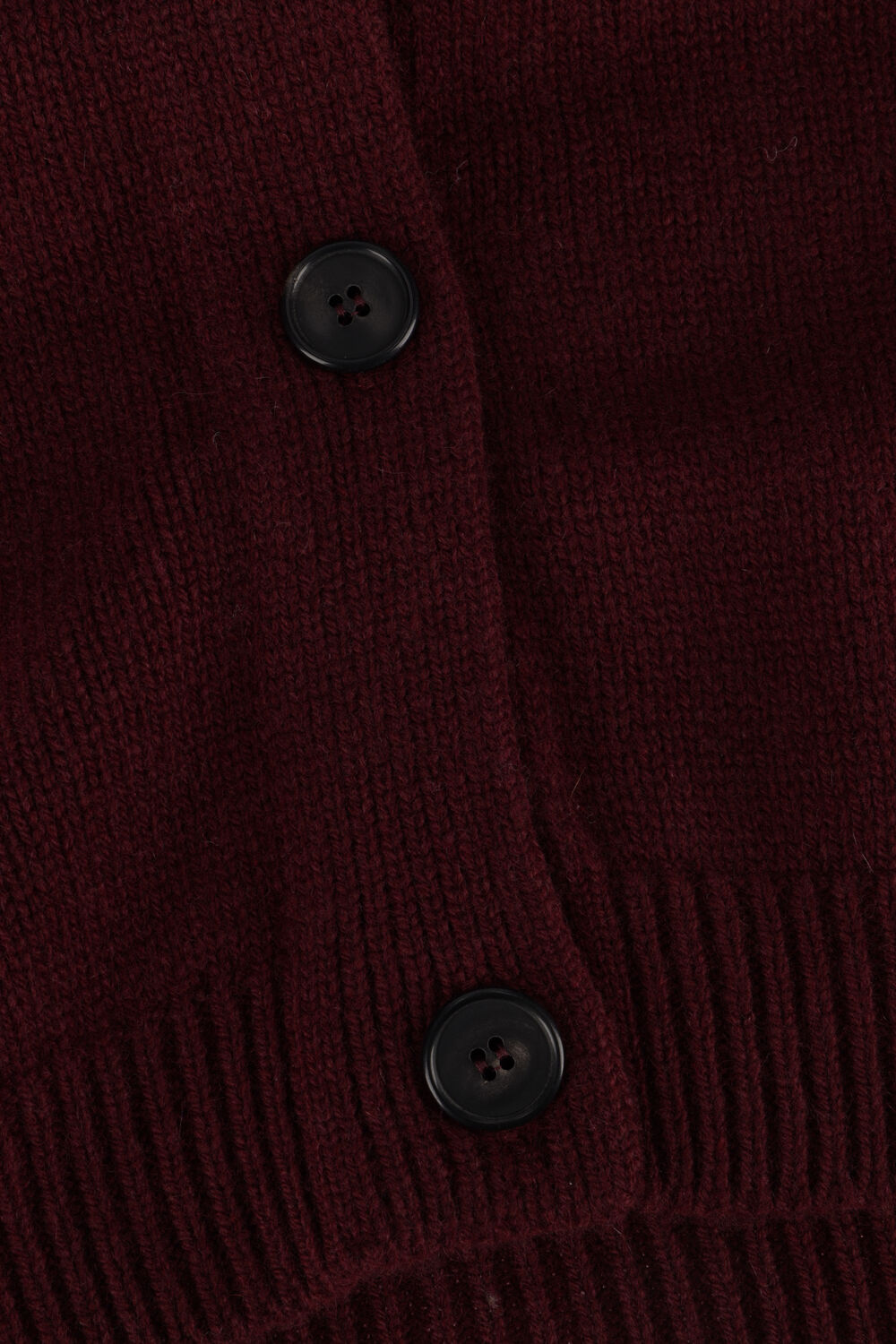 Bordeaux RHUNE Trui LUNE PADDED SHOULDER CARDIGAN - large