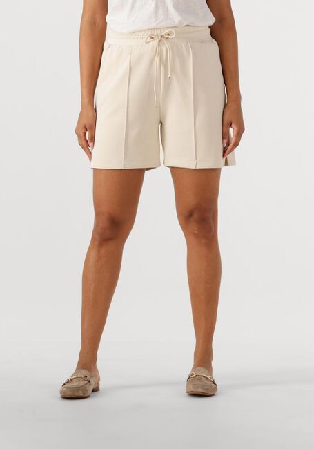 Beige SUMMUM Korte broek SHORTS WASHED MODAL SCUBA - large