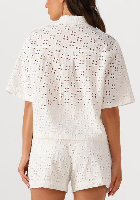 Witte DANTE6 Blouses TODDY BRODERIE ANGLAISE SHIRT - large