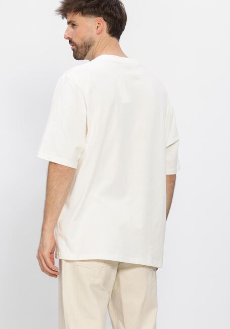 Ecru AMI PARIS T-shirt QUOTA -BIG ADC EMBOSSED TSHIRT - large