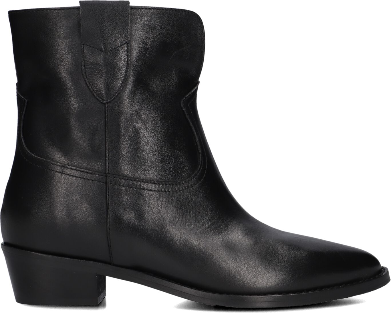 Lina Locchi Enkellaarsjes
Dames 39445, Maat: 35, Materiaal: Leer, Kleur: Zwart