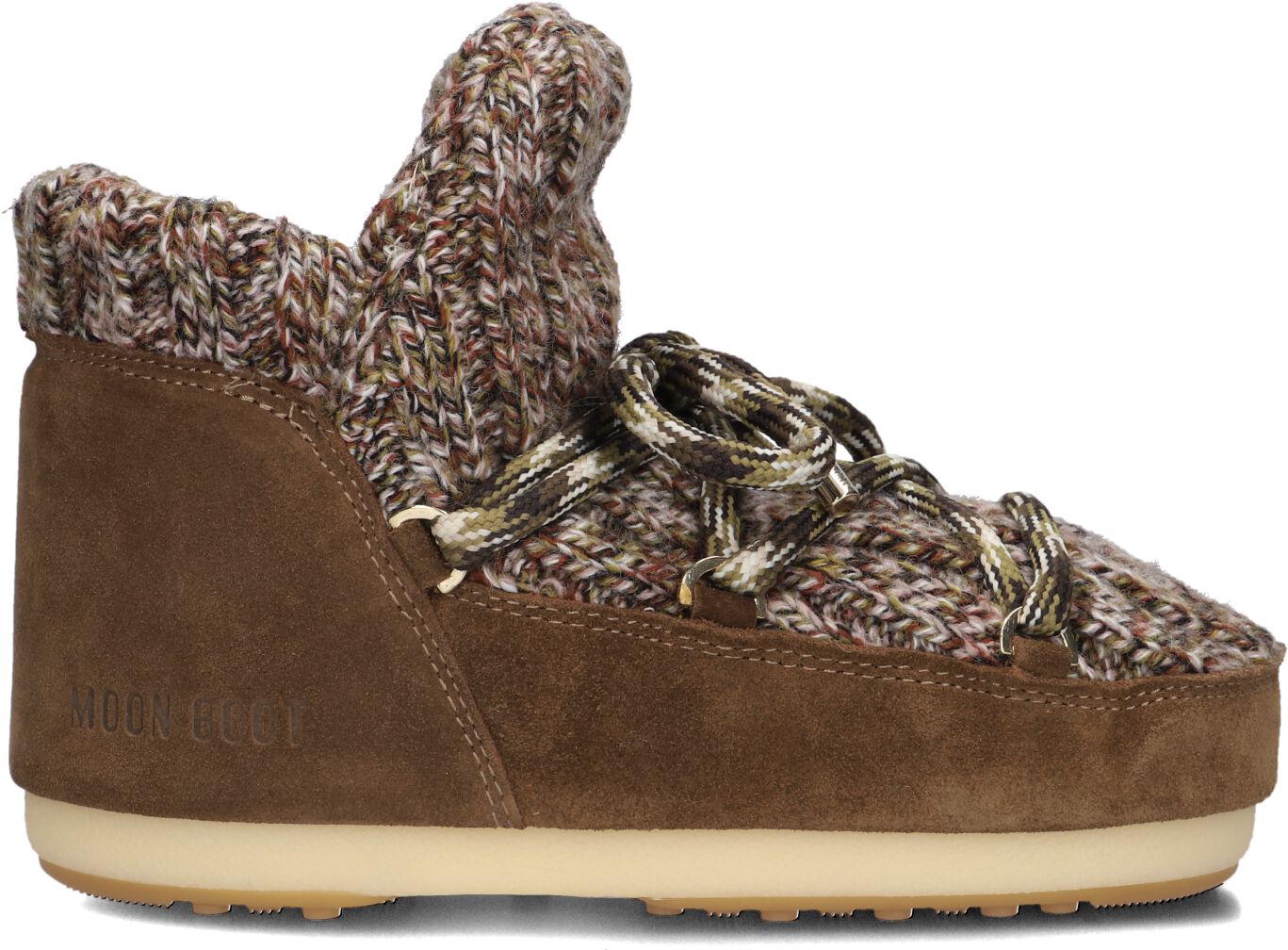 Moon Boot Enkellaarsjes
Dames 14601000, Maat: 36, Materiaal: Suède, Kleur: Bruin