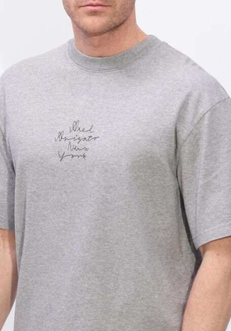 Grijze AXEL ARIGATO T-shirt NEW YORK CITY T-SHIRT - large