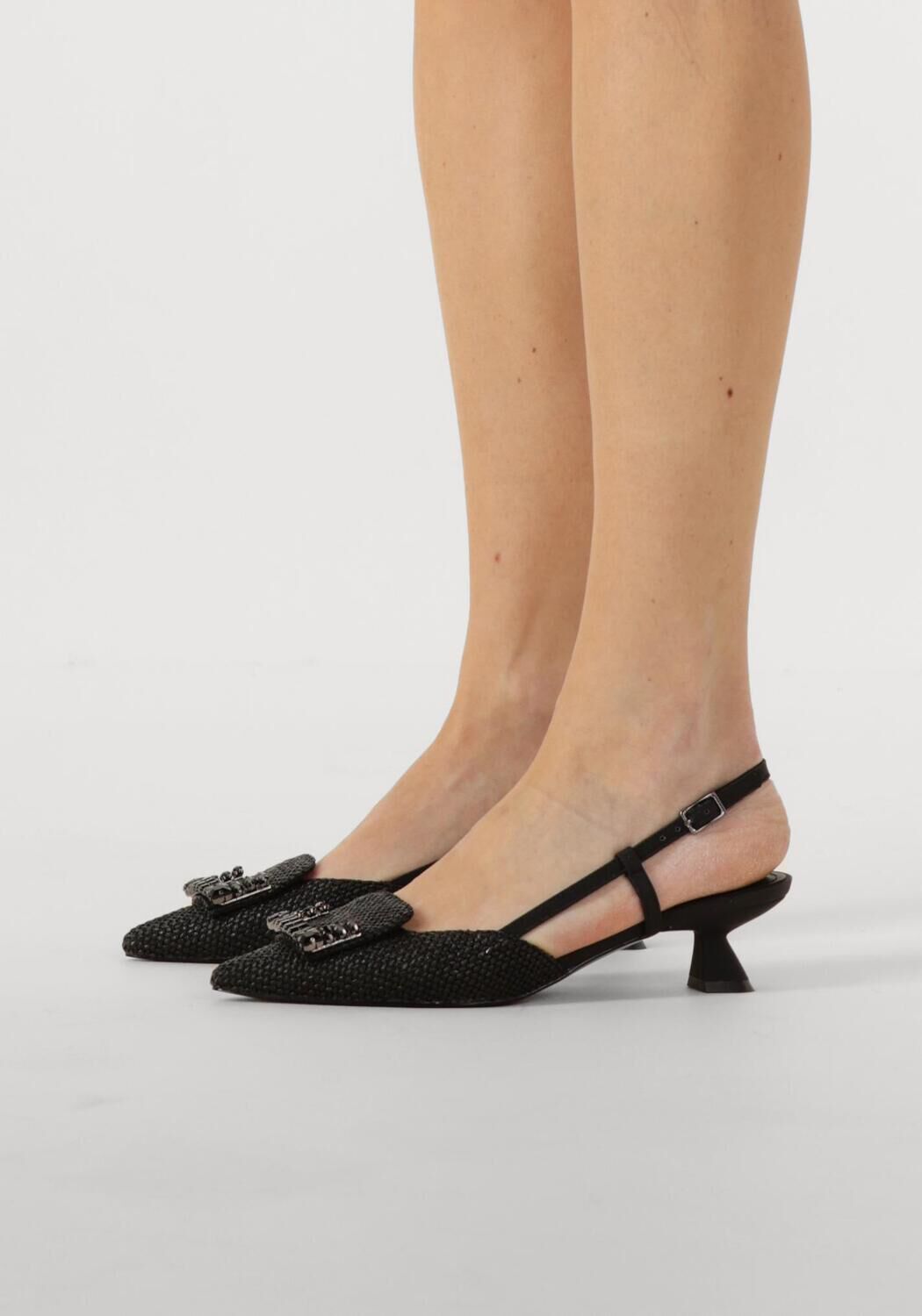 Zwarte LODI Slingbacks DA5502 - large
