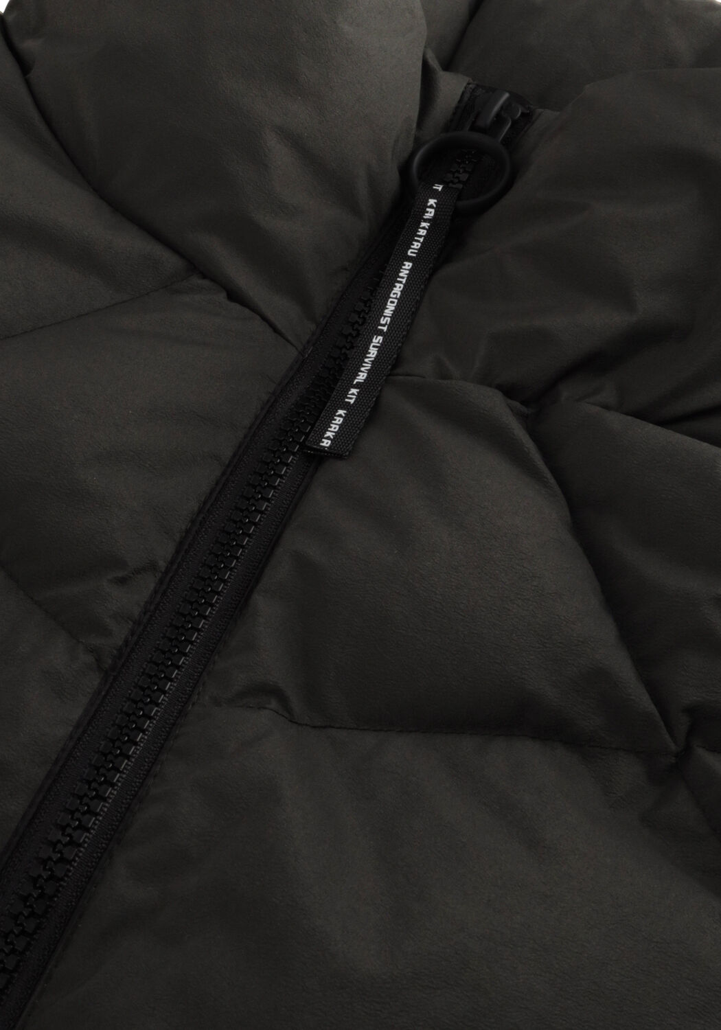 Donkergrijze KRAKATAU Gewatteerde jas QG524 - large