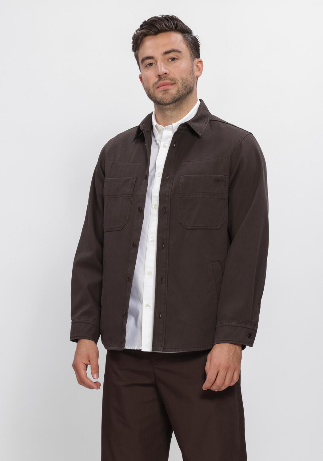 Bruine APC Overshirt VEST NOAH - large