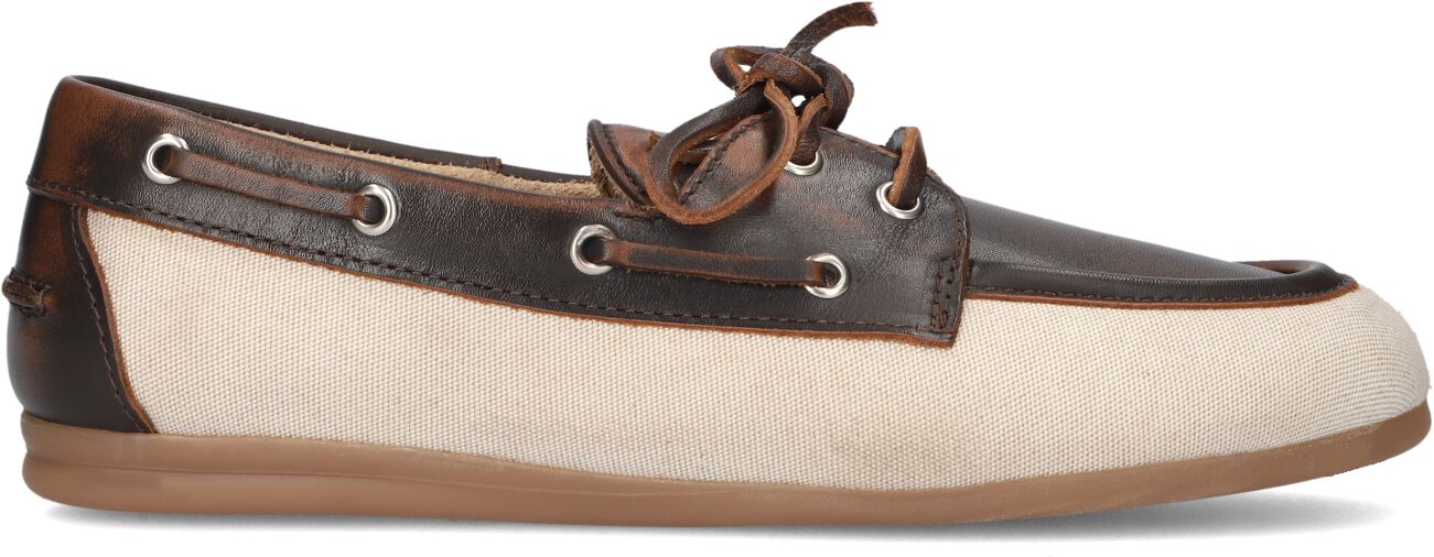 Posa Loafers
Dames Boat Loafer Brushed Linen