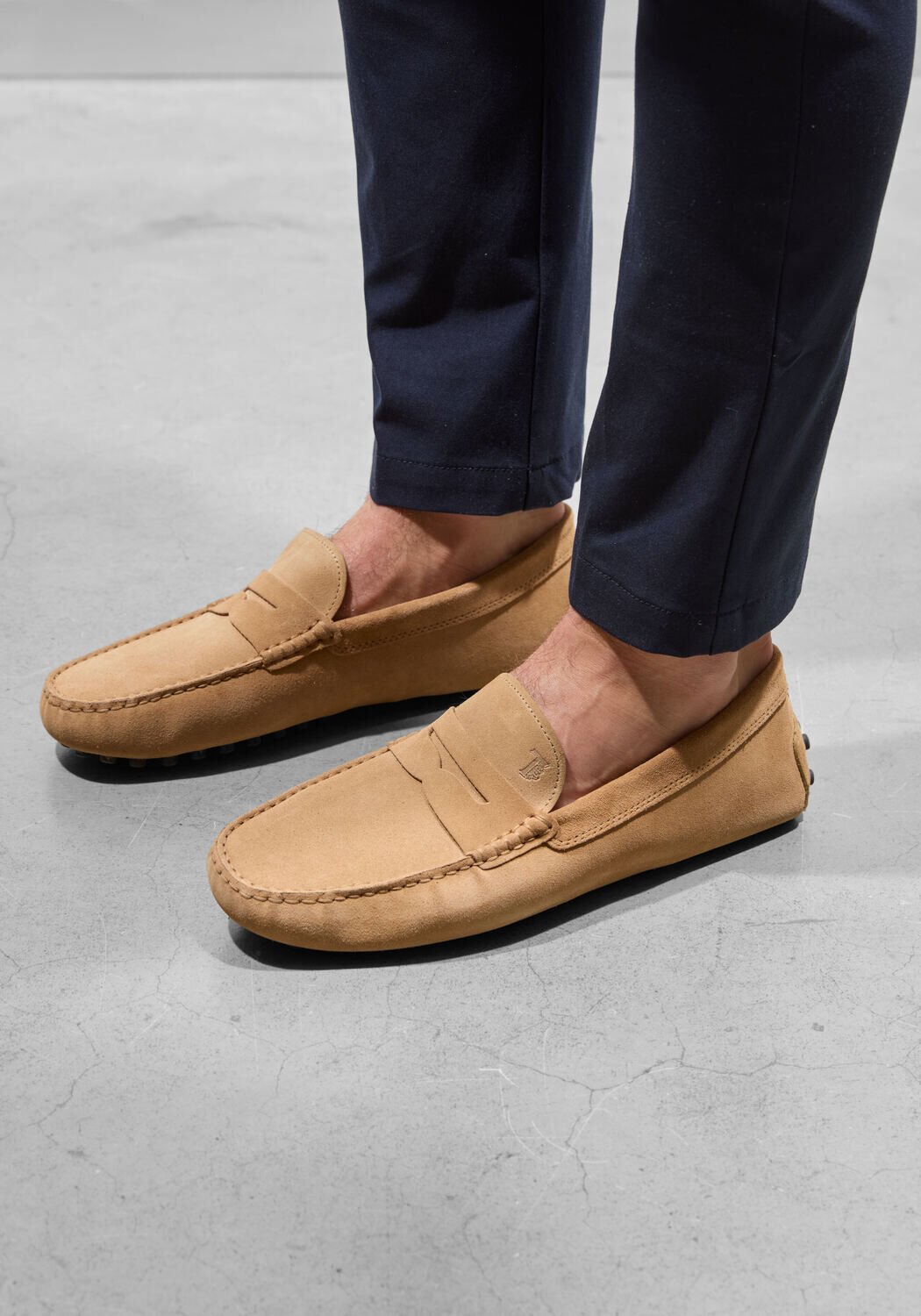 Camel TOD'S Mocassins MOCASSINO GOMMINO 22L - medium