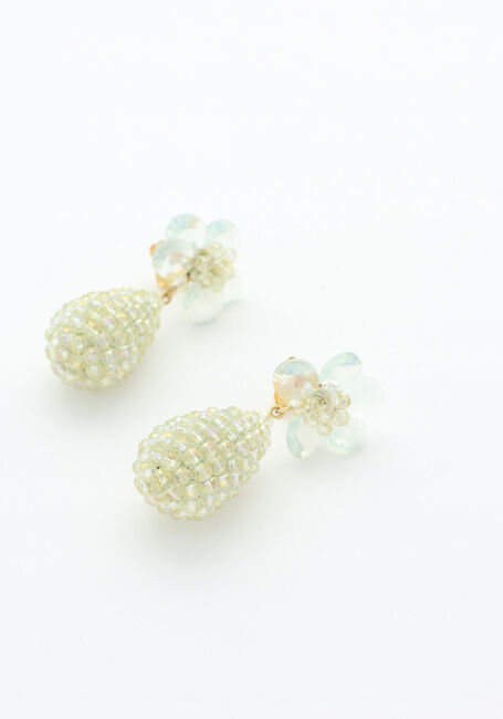 Creme LOTT. GIOIELLI Oorbellen CE GB CONE XS WITH FLOWER STUD - large