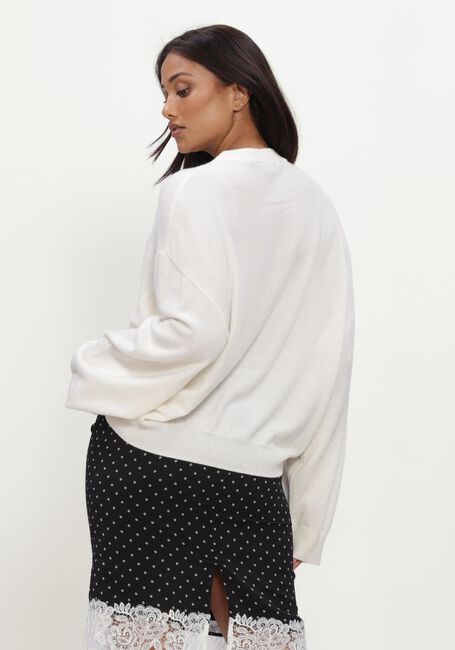 Gebroken wit ROTATE Trui OVERSIZED KNIT PULLOVER - large