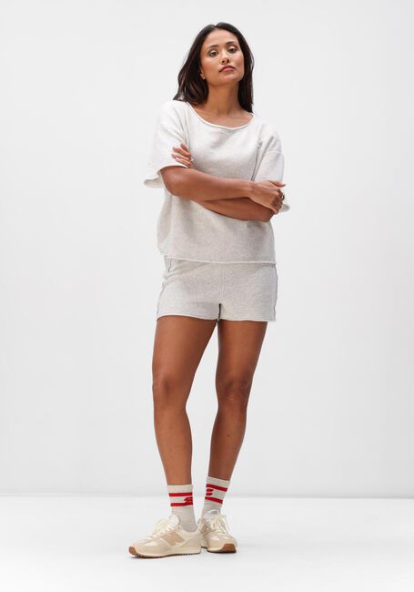 Lichtgrijze AMERICAN VINTAGE Korte broek ATTUBAY - large