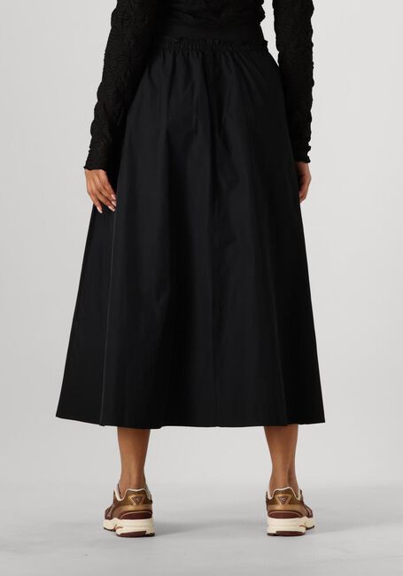 Zwarte SUMMUM Midirok SKIRT TAFT - large