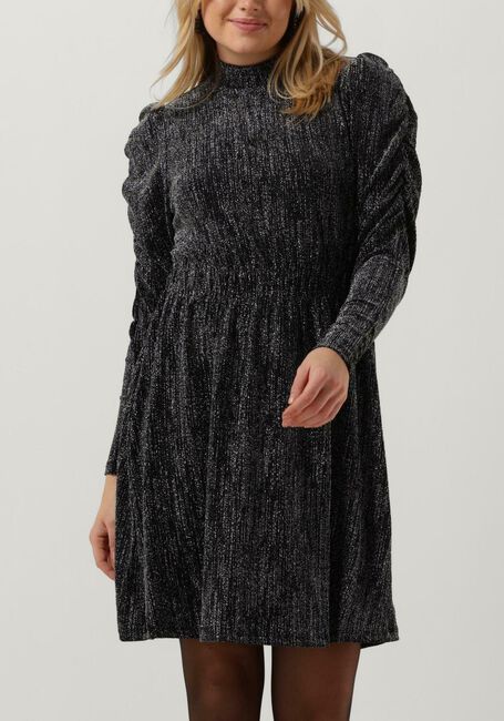 Zwarte LEVETE ROOM Mini jurk LR-WARREN 2 DRESS - large