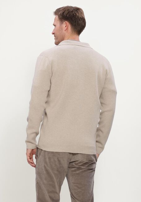 Beige VALENZA Polo HEAVY SUPIMA OVERSIZED T-SHIRT - large