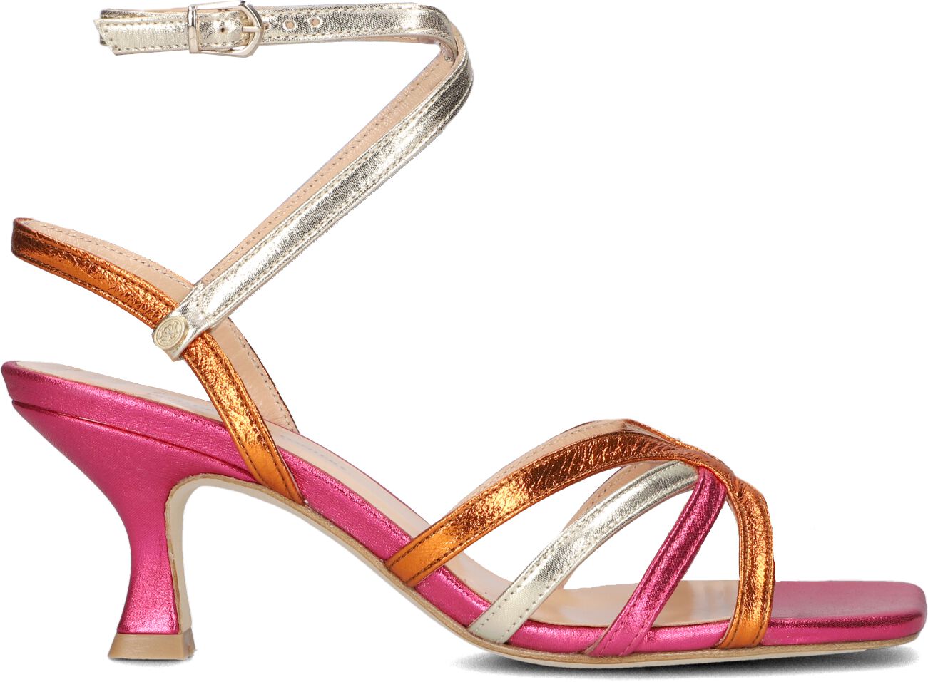 Fred de la Bretoniere Sandalen
Dames 163010175, Maat: 37, Materiaal: Leer, Kleur: Roze