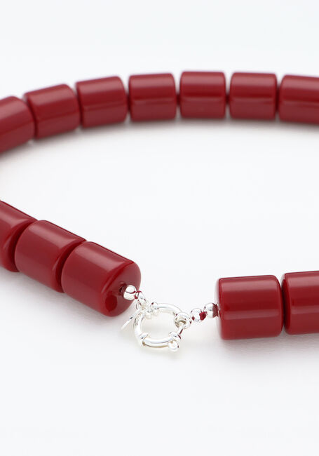 Rode BONNIE STUDIOS Kettingen CHERRY KISS NECKLACE - large