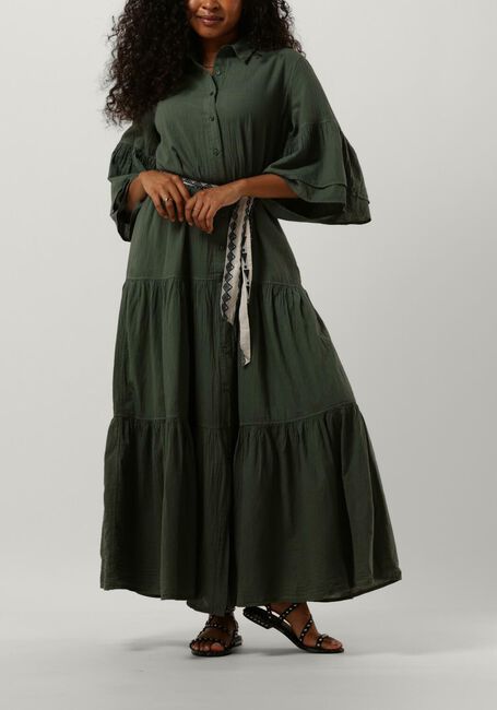 Khaki NEMA Maxi jurk RUTH - large
