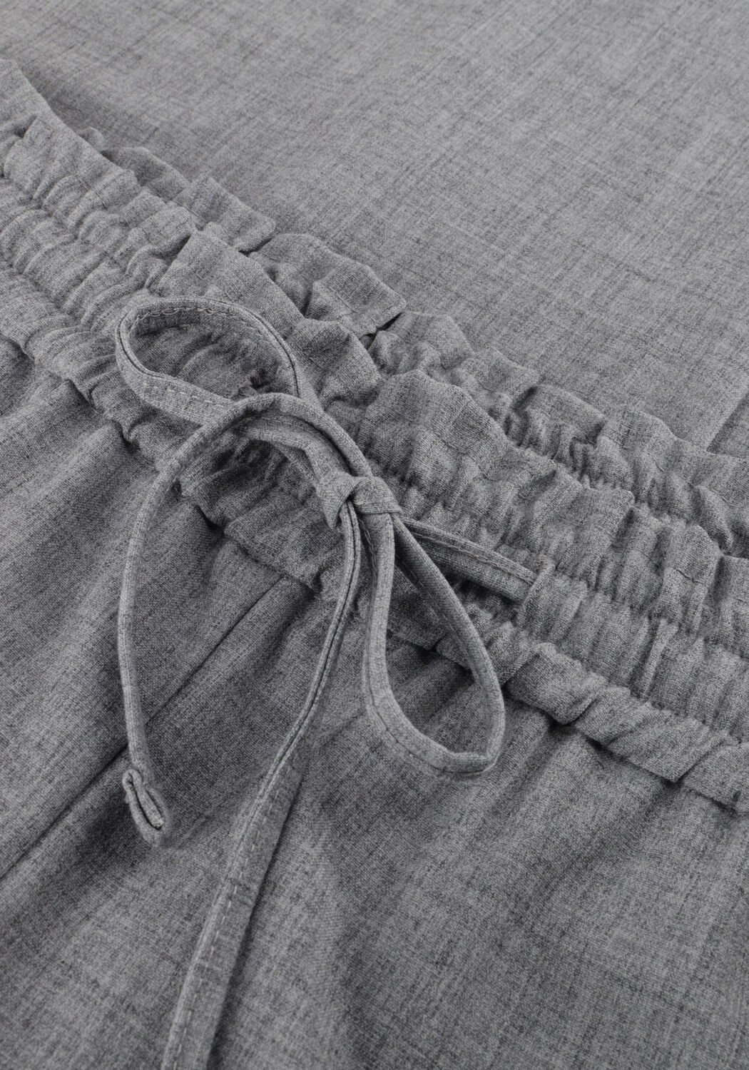 Lichtgrijze AMAYA AMSTERDAM Wijde broek HENNY - large