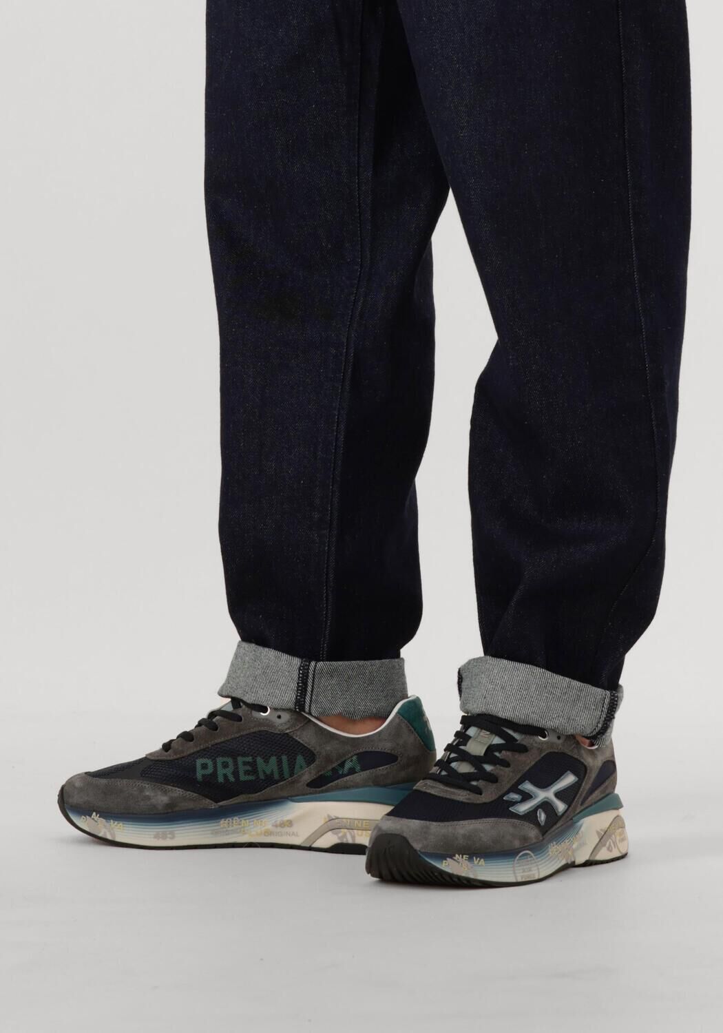 Grijze PREMIATA Lage sneakers MOERUN - large