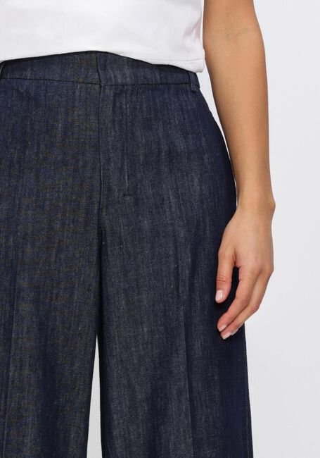 Donkerblauwe MAX MARA Wijde broek DENIM TROUSER - large