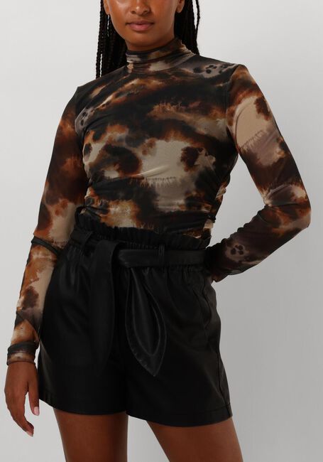 Bruine GESTUZ Tops & T-shirts BEHKAGZ MESH TOP - large