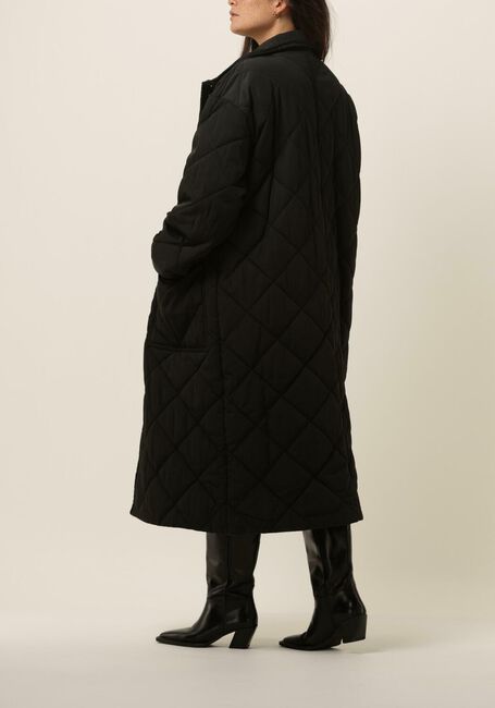 Zwarte STAND STUDIO Gewatteerde jas SAGE COAT - large