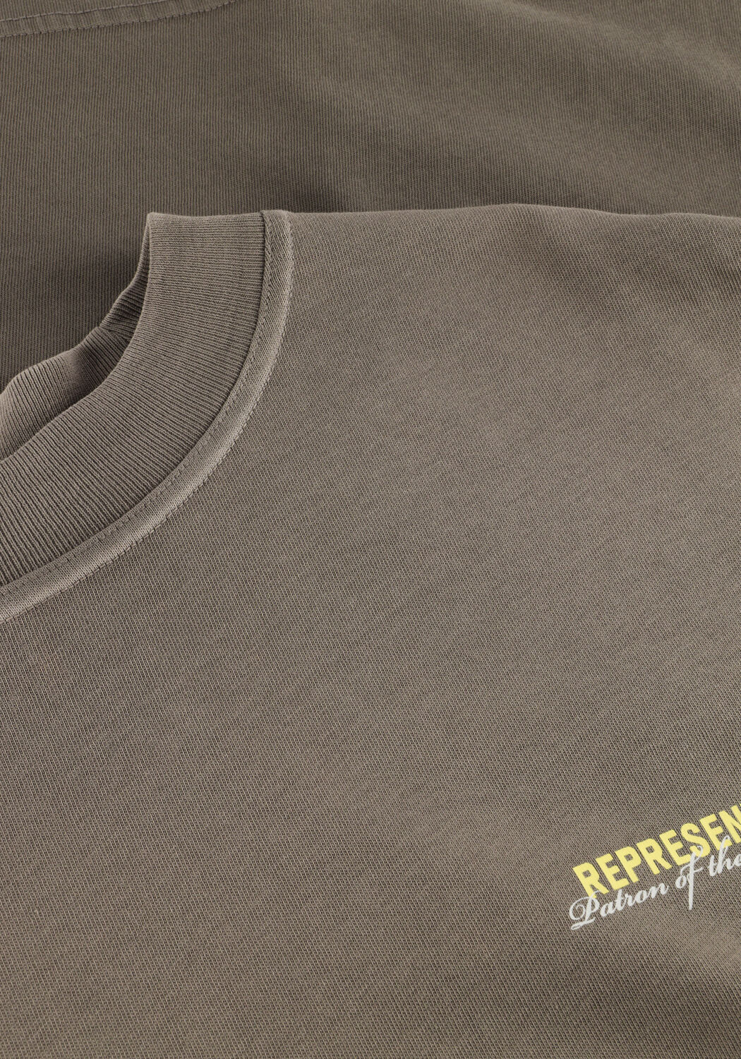 Donkergrijze REPRESENT T-shirt PATRON OF THE CLUB T SHIRT - large