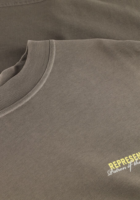 Grijze REPRESENT T-shirt PATRON OF THE CLUB T SHIRT - large