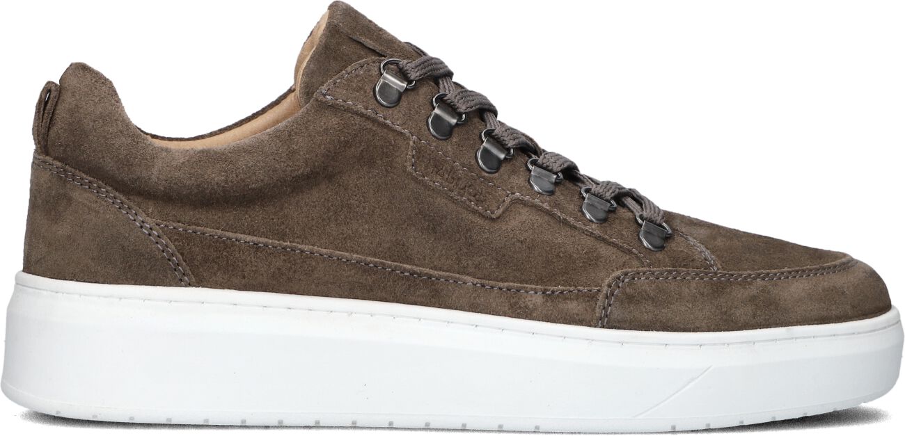 Haboob Lage Sneakers Dames Lux, Maat: 40, Materiaal: Nubuck, Kleur: Bruin