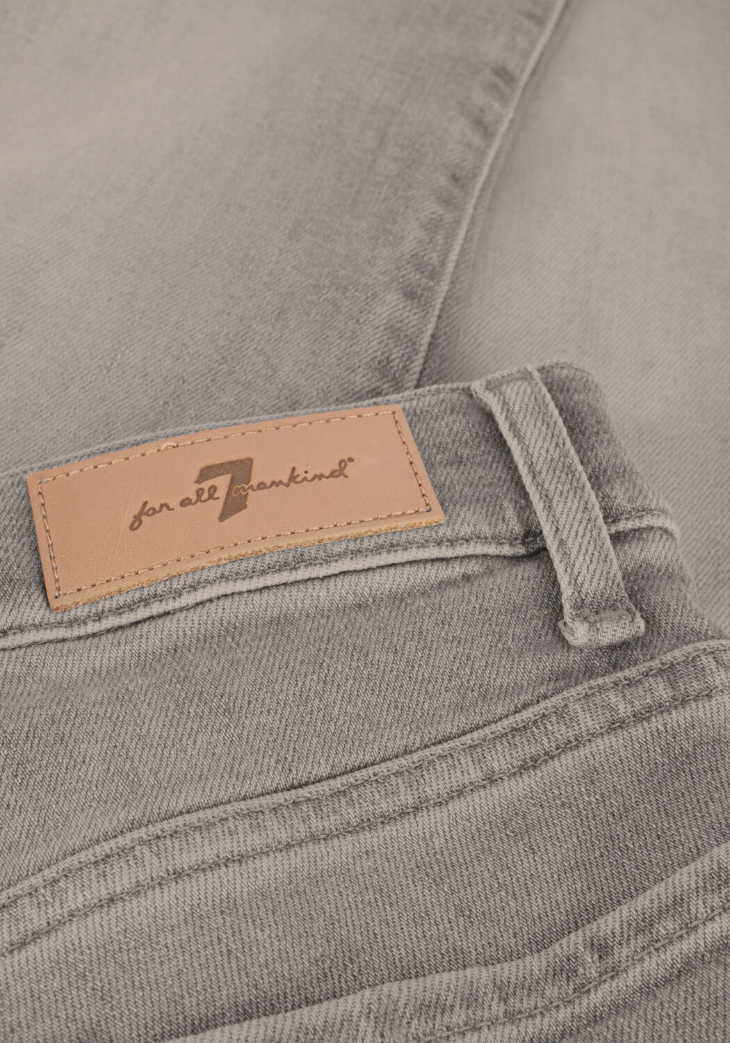 Grijze 7 FOR ALL MANKIND Slim fit jeans ROXAN ANKLE LUXE VINTAGE MOONLIT - large