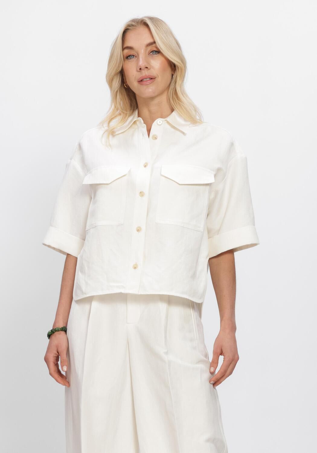 Ecru CLOSED Tops & T-shirts UTILITY SHIRT - large