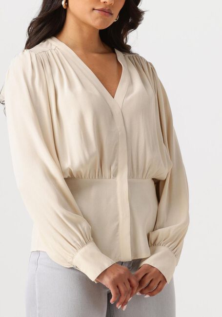 Beige SECOND FEMALE Blouses ELVAS SHIRT - large