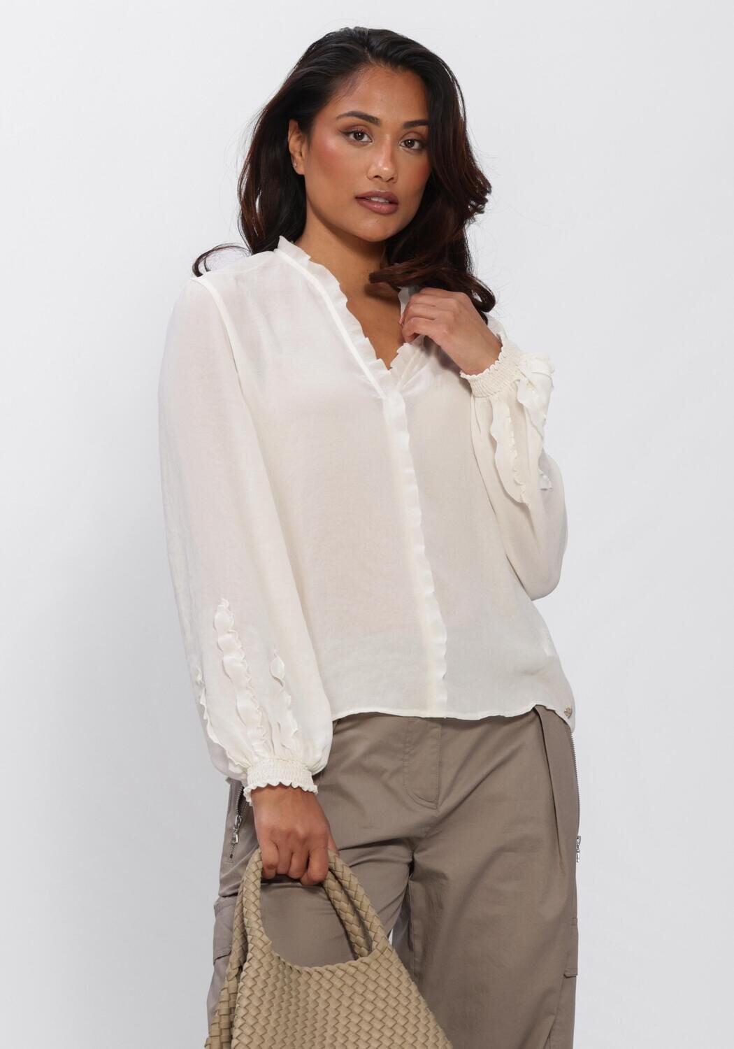 Witte MARC CAIN COLLECTION Blouses AC 51.32 W30 - large
