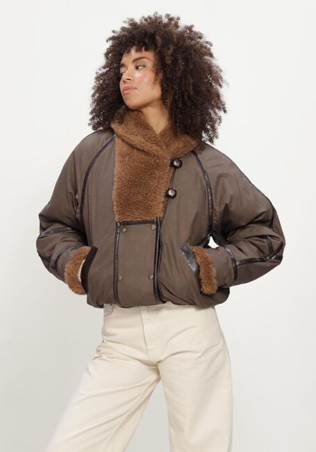 Bruine ISABEL MARANT Winterjassen OLINKA - large