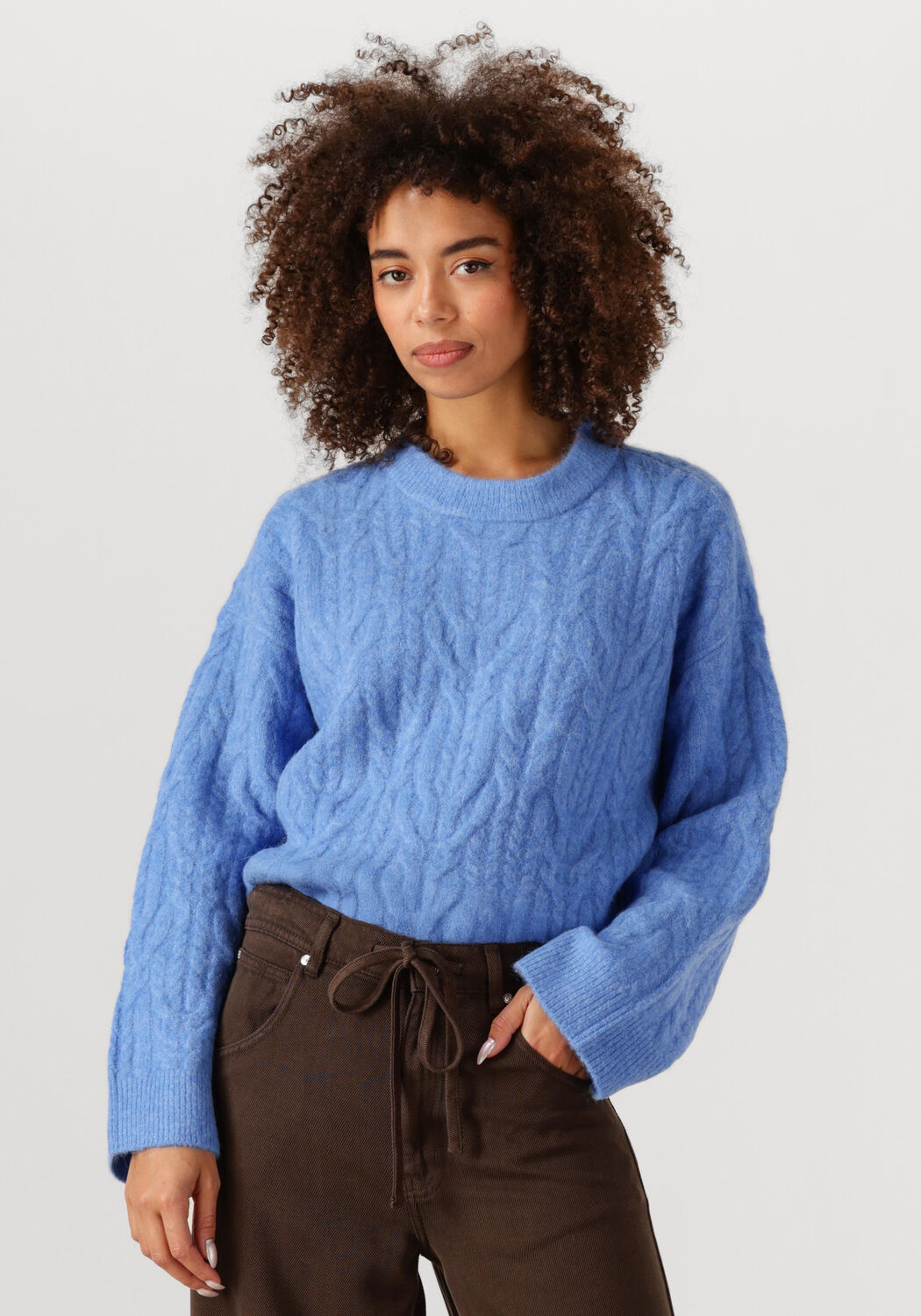 CO'COUTURE Co'Couture Trui Dames Benal Cable O-knit
