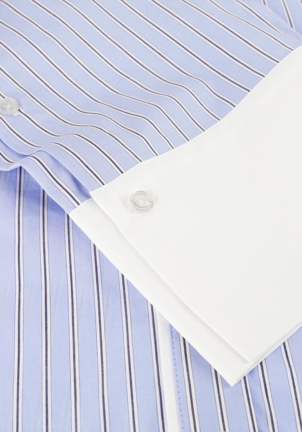 Blauwe SECOND FEMALE Blouses ALANIS COMBI SHIRT - large