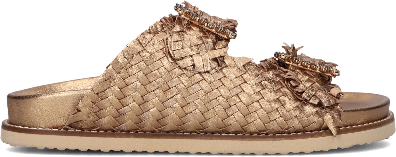 Lina Locchi Slippers
Dames L1284, Maat: 41, Materiaal: Leer, Kleur: Brons