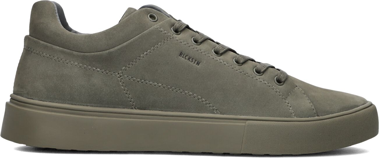 Blackstone Lage Sneakers Heren Crag Colton, Maat: 48, Materiaal: Nubuck, Kleur: Groen