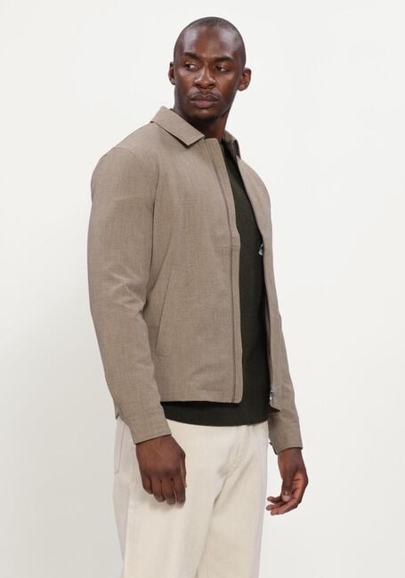 Beige LES DEUX Jack COMO COACH JACKET - large