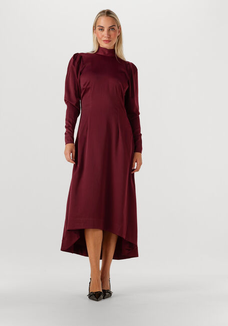 Bordeaux COPENHAGEN MUSE Midi jurk CMVIANNA-DRESS - large