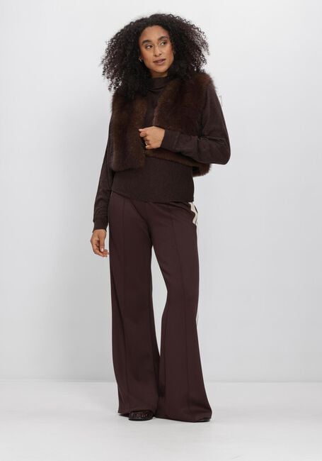 Bruine AIMEE THE LABEL Jassen ISLAW6 FAKE FUR WAISTCOAT - large
