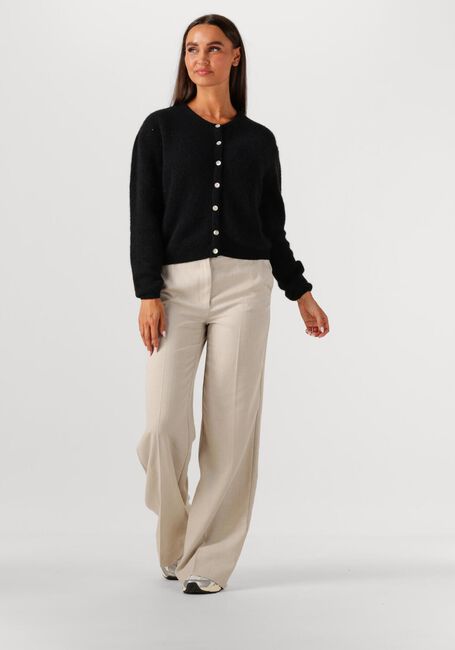 Zwarte AMERICAN VINTAGE Vest VITOW CARDIGAN - large