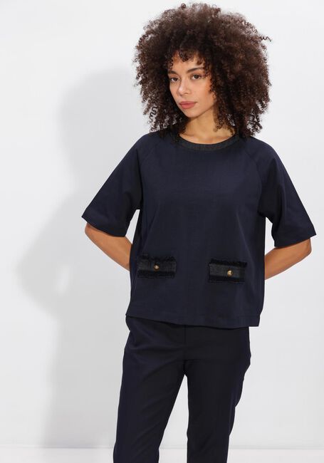 Donkerblauwe LUISA CERANO T-shirt 338348/7800-00 - large
