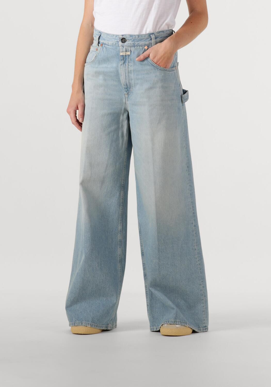Closed Straight Leg Jeans Dames Morus, Maat: 26/32, Kleur: Lichtblauw afbeelding 1